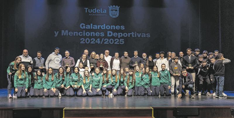 Tudela reconoce a sus mejores deportistas y entidades en las Distinciones Deportivas Municipales